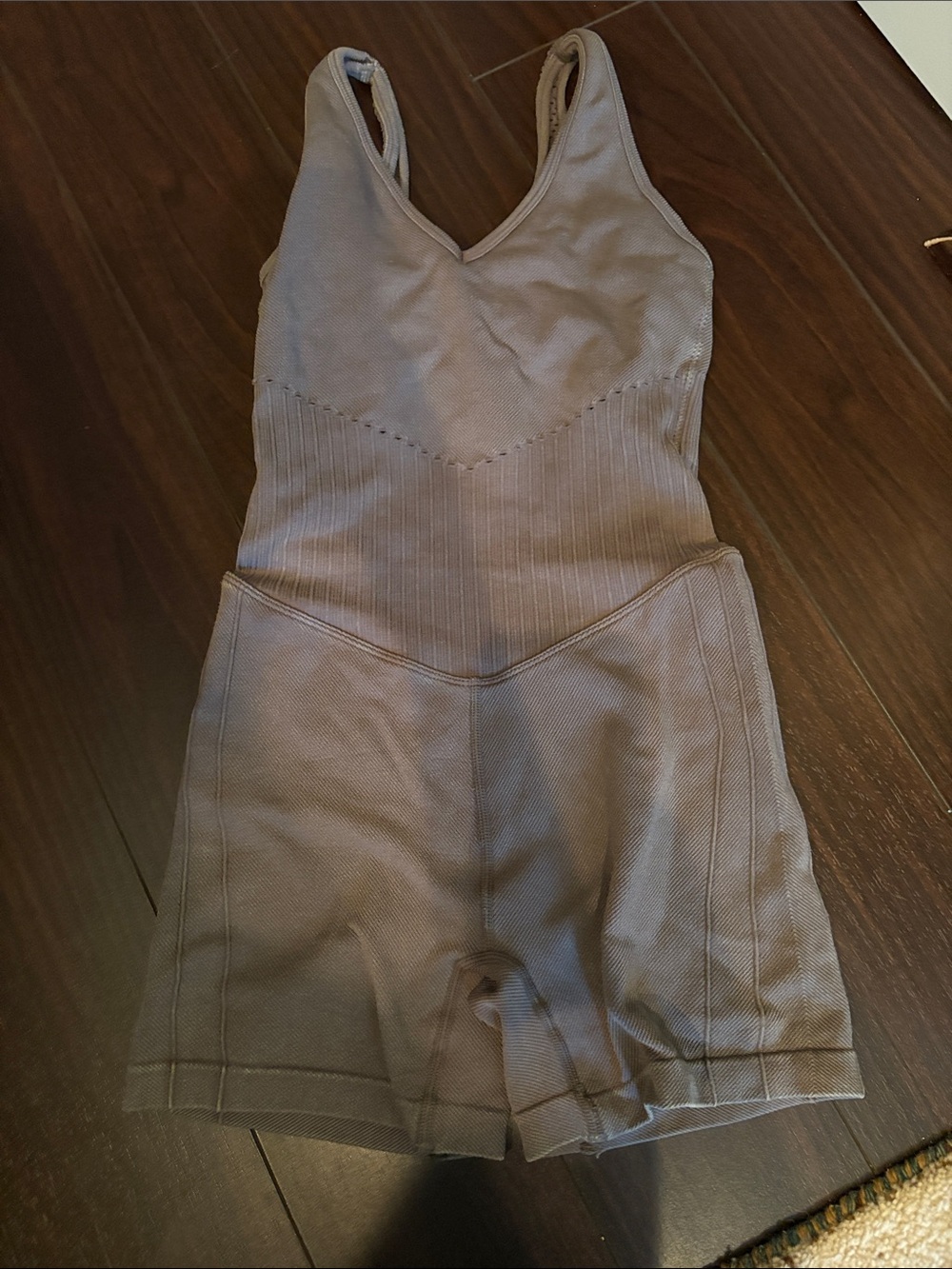 Target one piece workout suit taupe